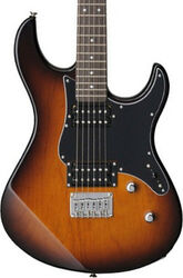 Str shape electric guitar Yamaha Pacifica PAC120H - Tobacco brown sunburst