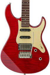 Str shape electric guitar Yamaha Pacifica PAC612VIIFMX - Fire red
