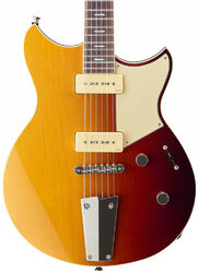 Double cut electric guitar Yamaha Revstar Professionnal RSP02T Japan - Sunset sunburst