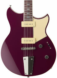 Double cut electric guitar Yamaha Revstar Standard RSS02T - Hot merlot