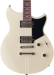 Double cut electric guitar Yamaha Revstar Standard RSS02T - vintage white