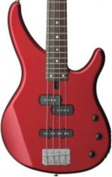 Solid body electric bass Yamaha TRBX174 - Red metallic