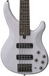 Solid body electric bass Yamaha TRBX505 TWH - Translucent white