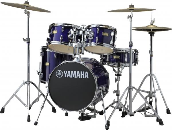Junior drum kit Yamaha KIT JUNIOR MANU KATCHE + HARDWARE - Deep violet