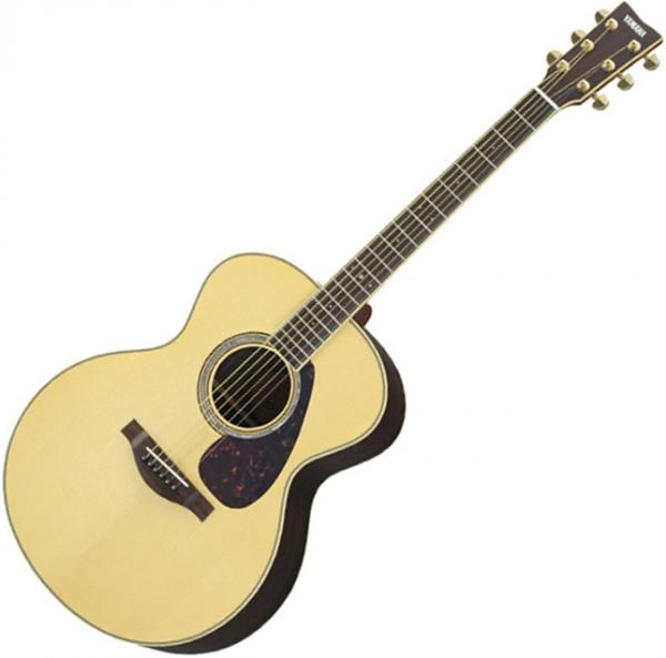 Electro acoustic guitar Yamaha LJ6 ARE - Dark tinted