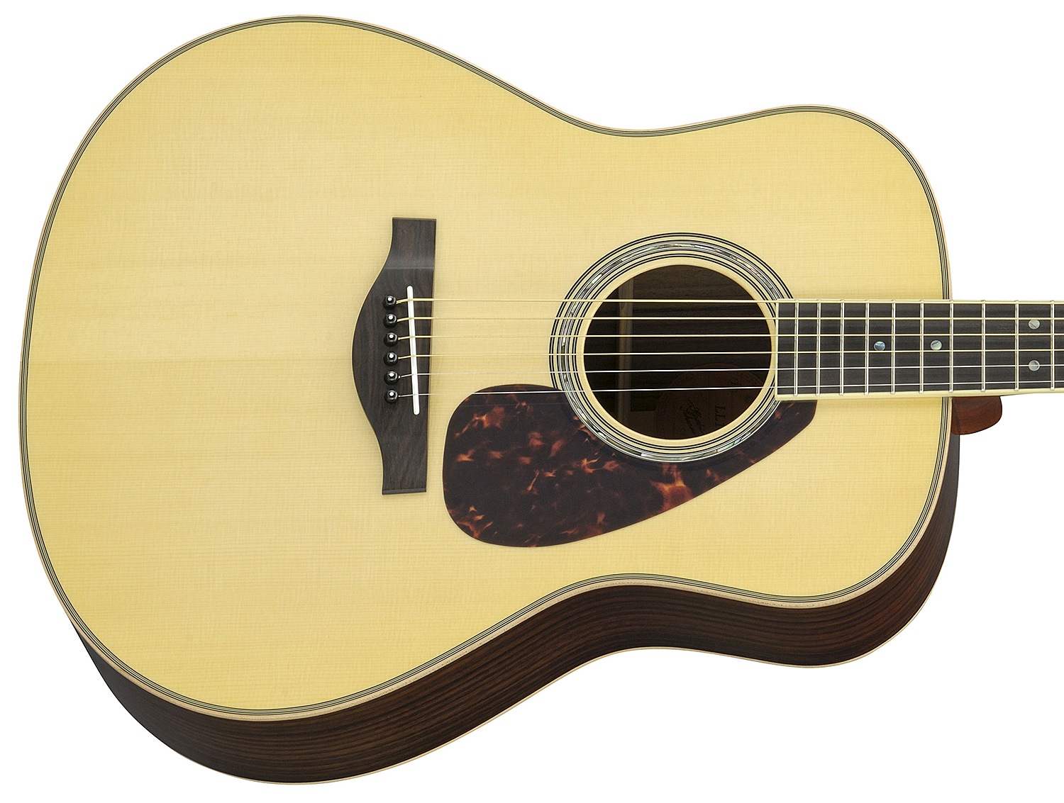 Yamaha Ll16 Are Jumbo Epicea Palissandre Eb - Natural - Electro acoustic guitar - Variation 2
