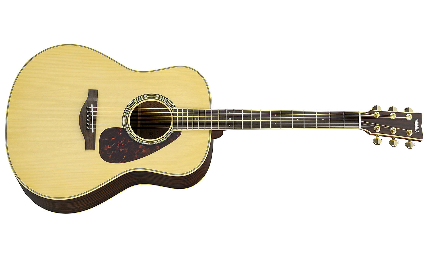 Yamaha Ll6 Are Jumbo Epicea Palissandre Rw - Natural - Electro acoustic guitar - Variation 1