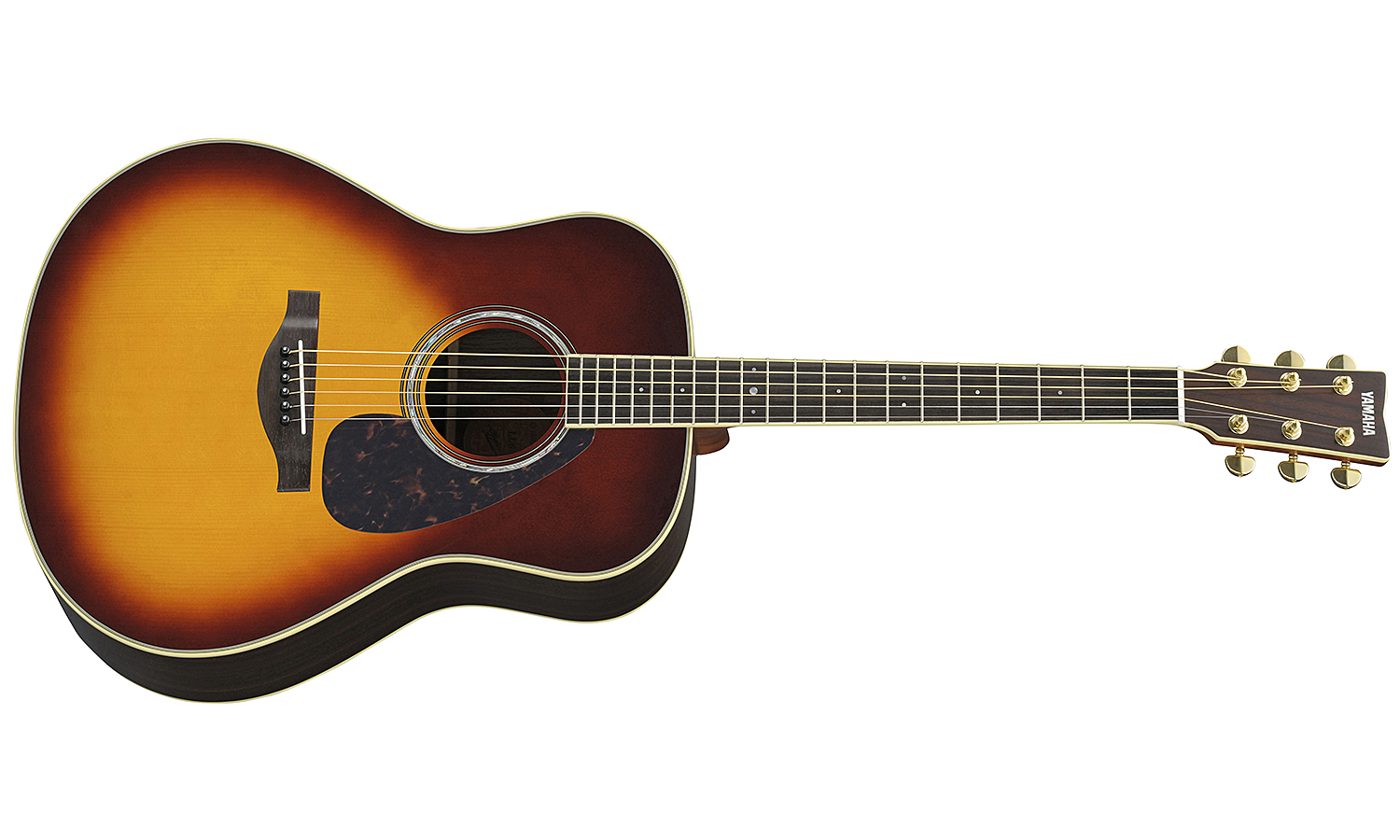 Yamaha LL6 ARE - brown sunburst Electro acoustic guitar