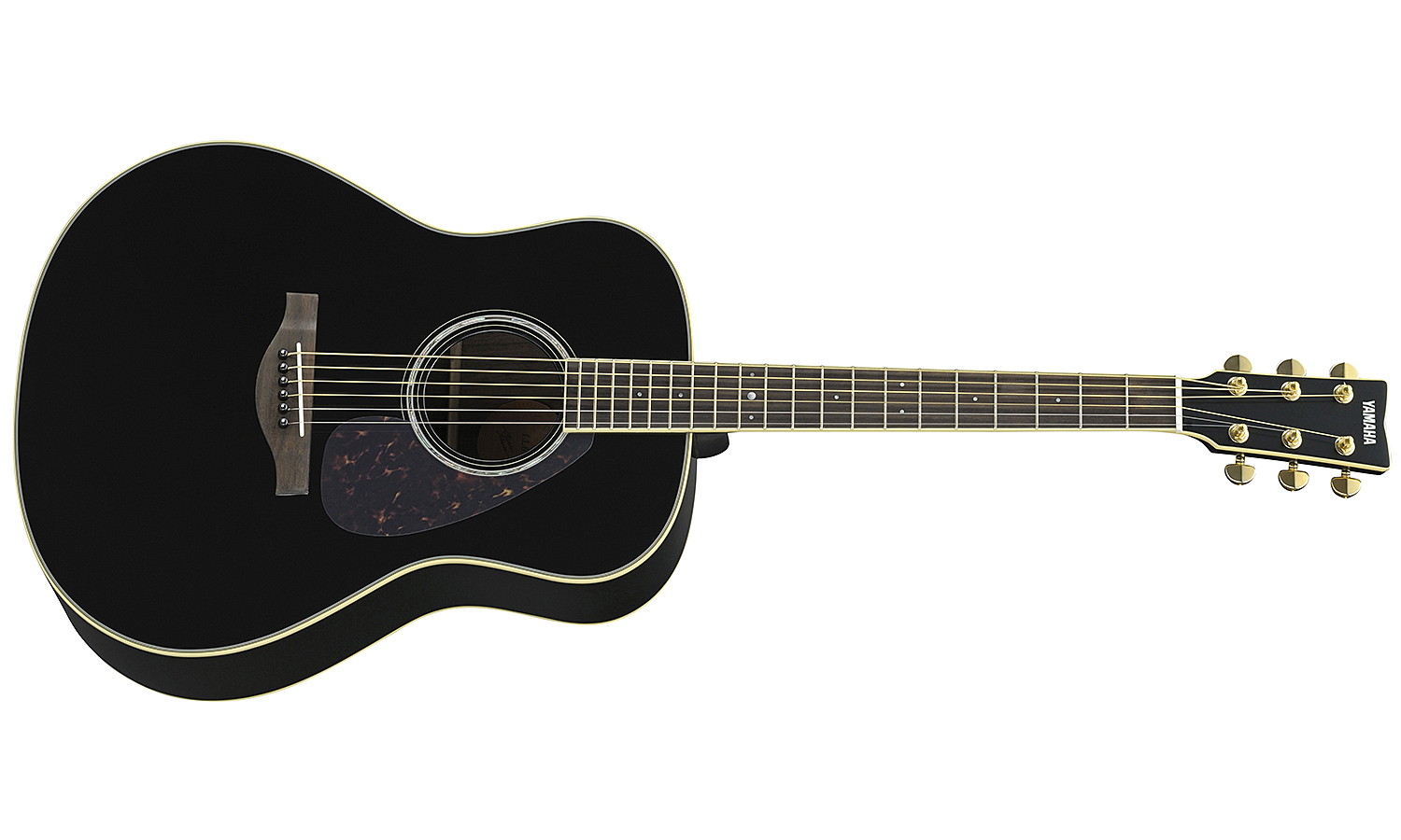 Yamaha Ll6 Are - Black - Electro acoustic guitar - Variation 1
