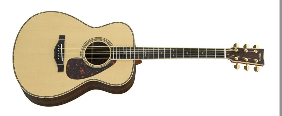 Yamaha Custom Shop Ls56 Areii Concert Epicea Palissandre Eb - Natural - Electro acoustic guitar - Variation 1