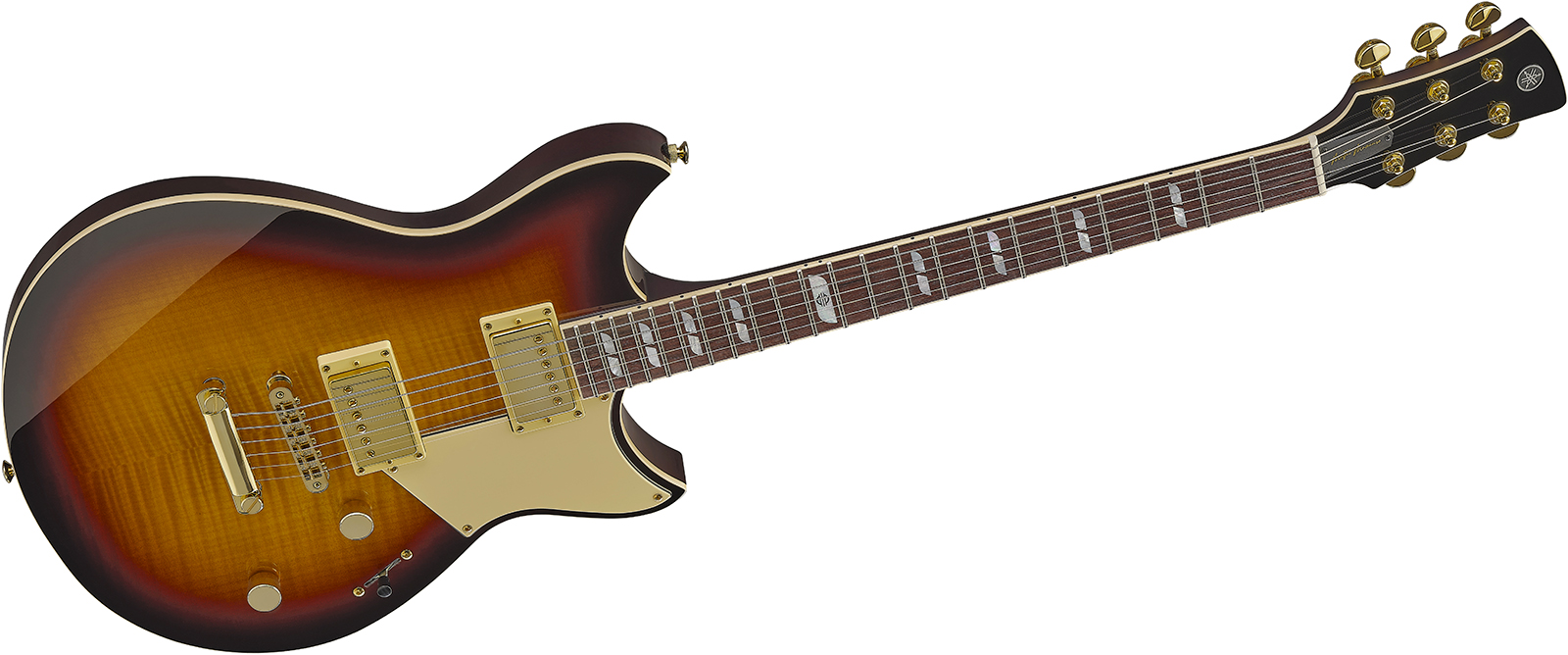Yamaha Mateo Mancuso Rs20mm Revstar Signature 2h Dimarzio Ht Rw - Vintage Sunburst - Double cut electric guitar - Variation 1