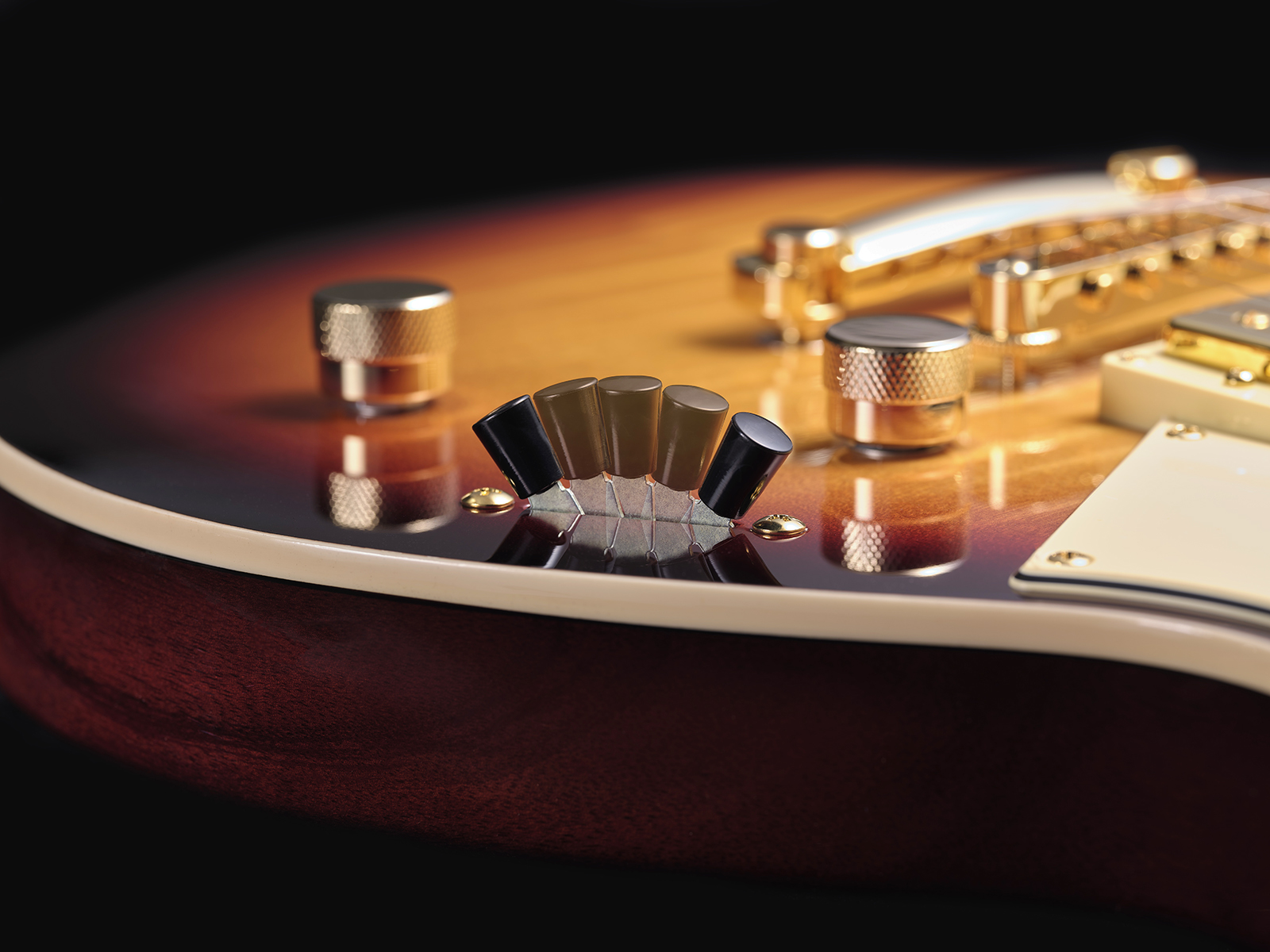 Yamaha Mateo Mancuso Rs20mm Revstar Signature 2h Dimarzio Ht Rw - Vintage Sunburst - Double cut electric guitar - Variation 5