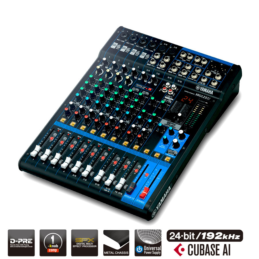 Yamaha Mg12xu - Analog mixing desk - Variation 2