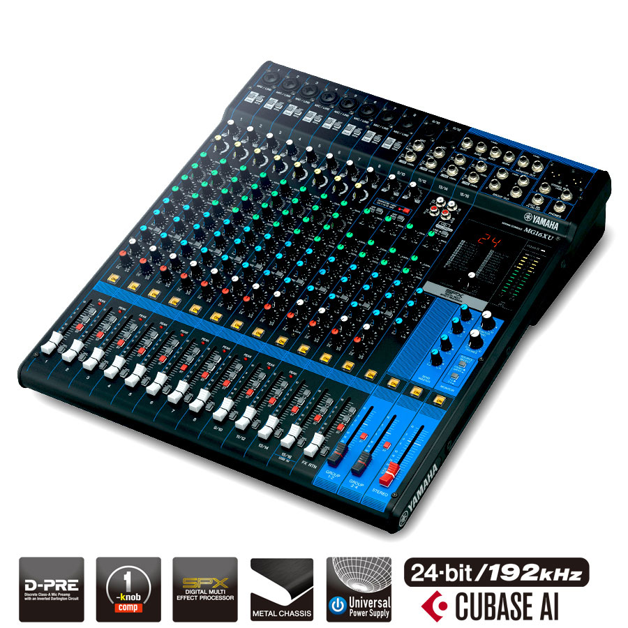 Yamaha MG16XU Analog mixing desk