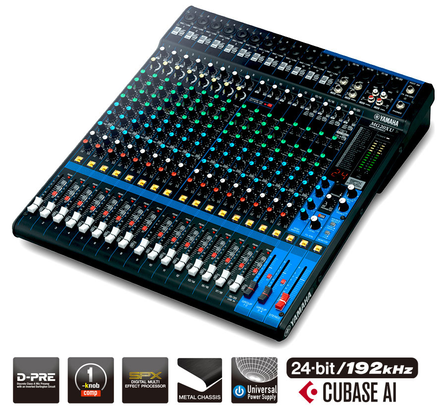 Yamaha Mg20xu - Analog mixing desk - Variation 1