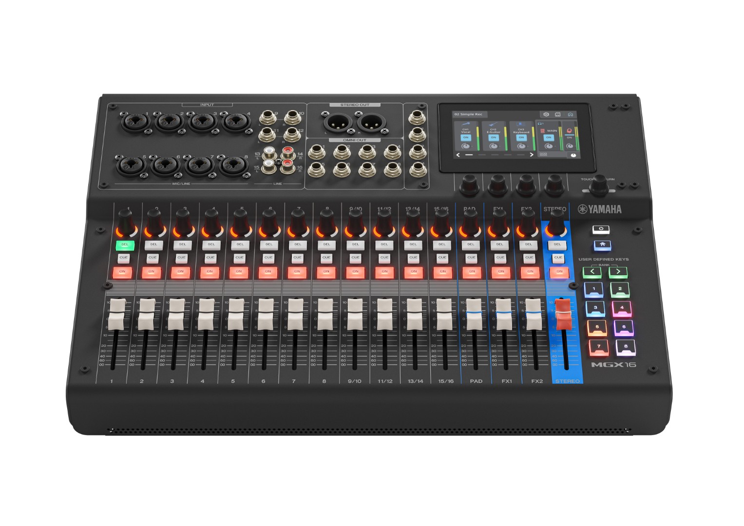 Yamaha Mgx16 Black - Digital mixing desk - Variation 2