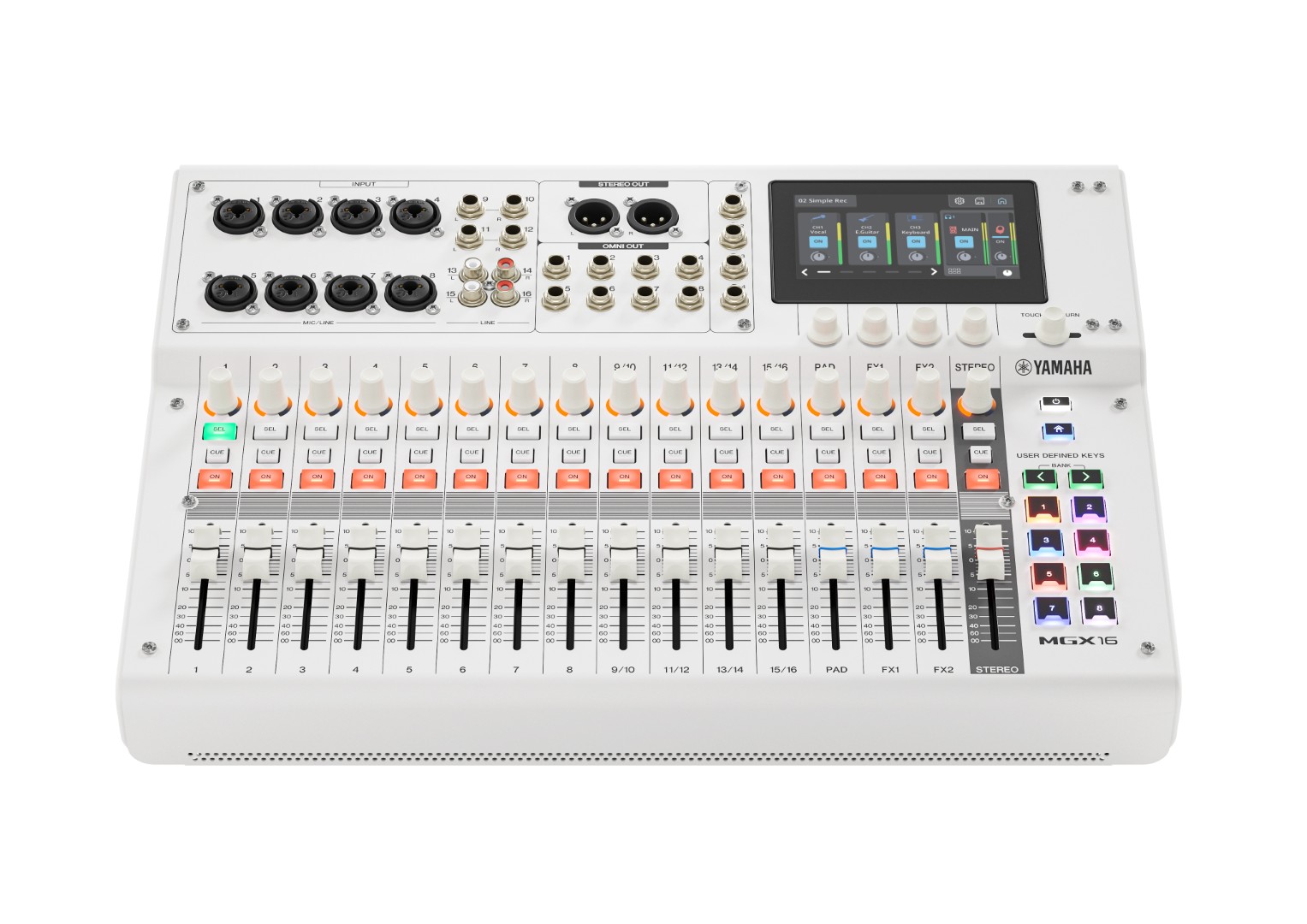 Yamaha Mgx16 White - Digital mixing desk - Variation 2