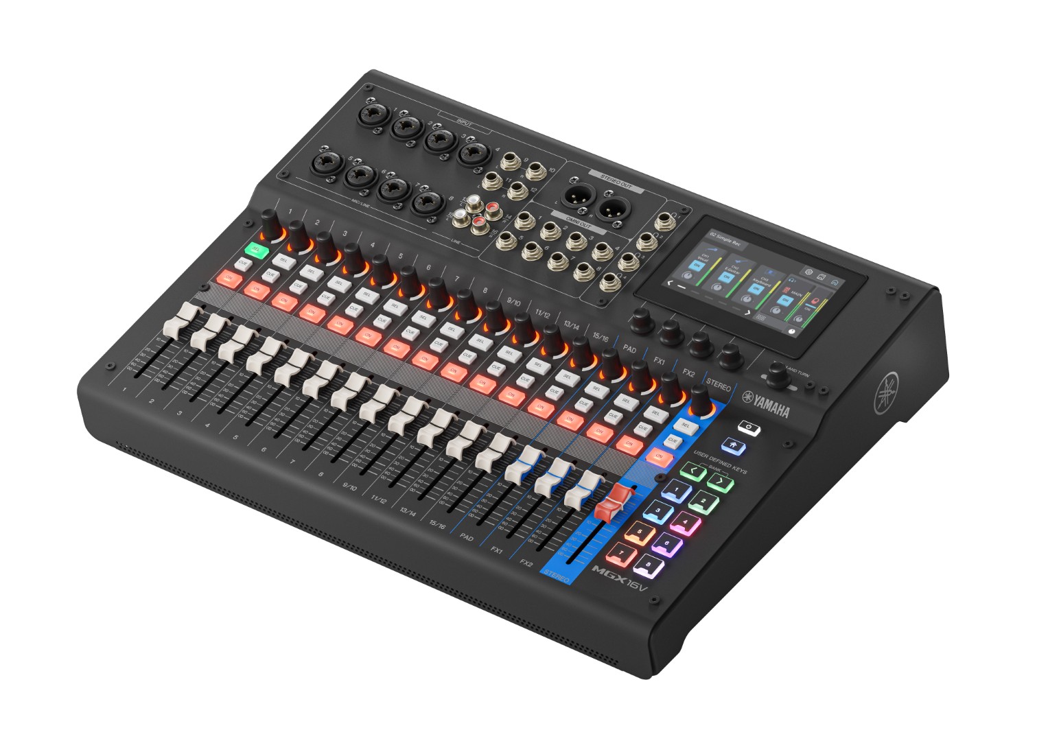 Yamaha Mgx16v Black - Digital mixing desk - Variation 4