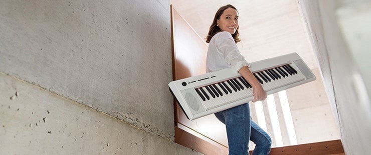 Yamaha Np-12 - White - Portable digital piano - Variation 4