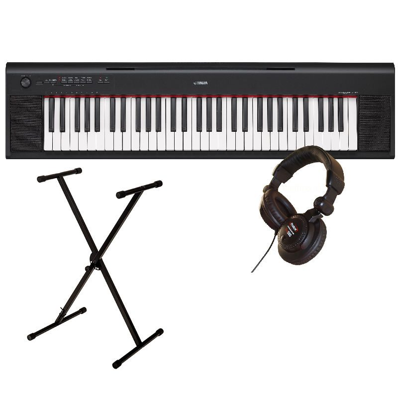Yamaha NP-12B + stand + casque Keyboard set