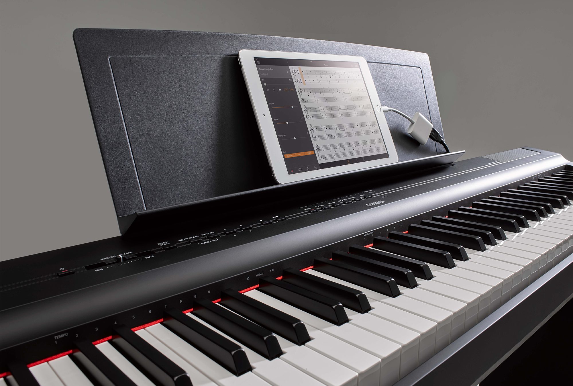 P-125 - black Portable digital piano Yamaha