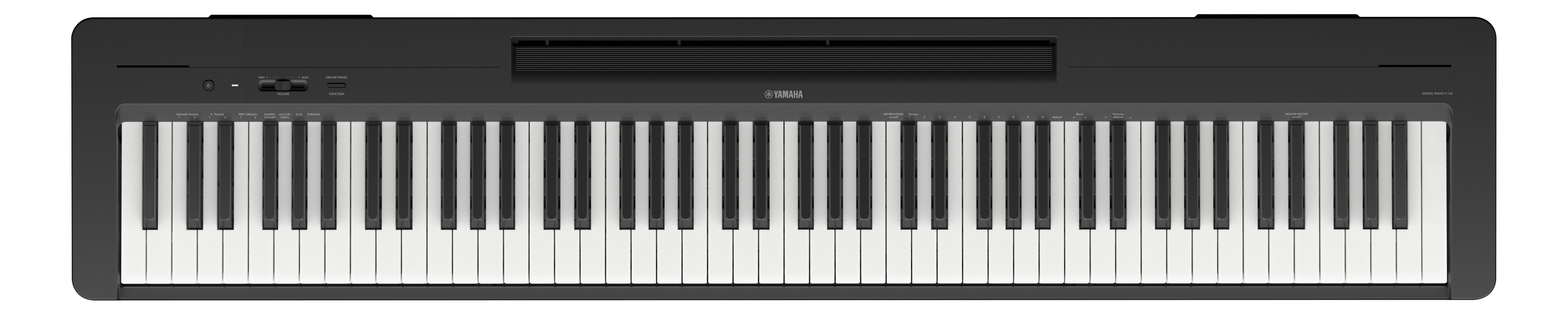 Yamaha P-145 Black  + Stand Yamaha L-100 B - Portable digital piano - Variation 1