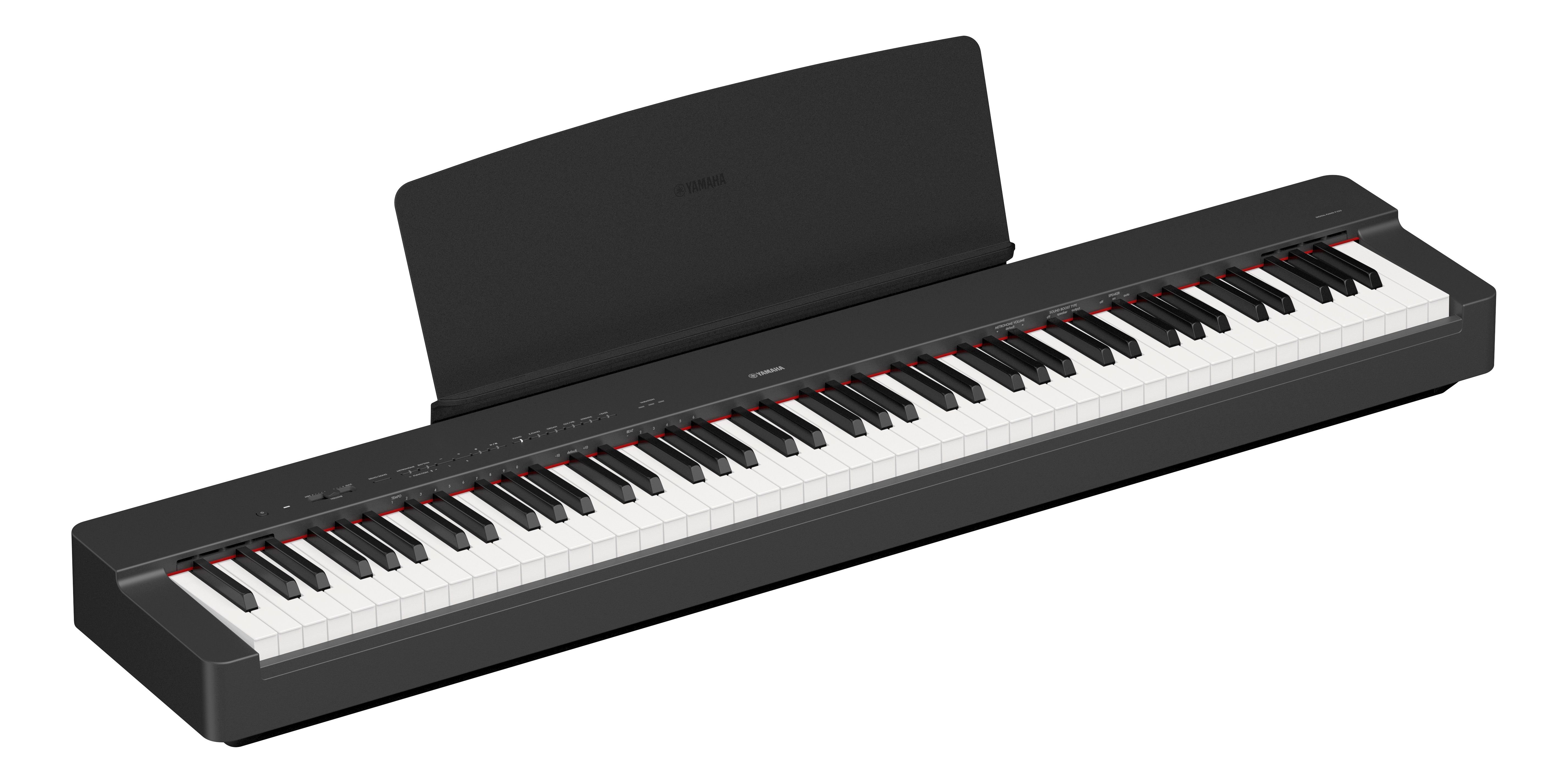 P-225 Black Portable digital piano Yamaha