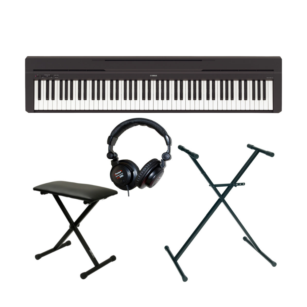 Yamaha P-45B + casque + stand en X + siege Keyboard set