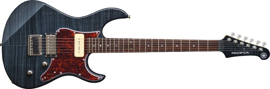 Yamaha Pacifica Pac611hfm Tbl Rw - Translucent Black - Str shape electric guitar - Variation 1