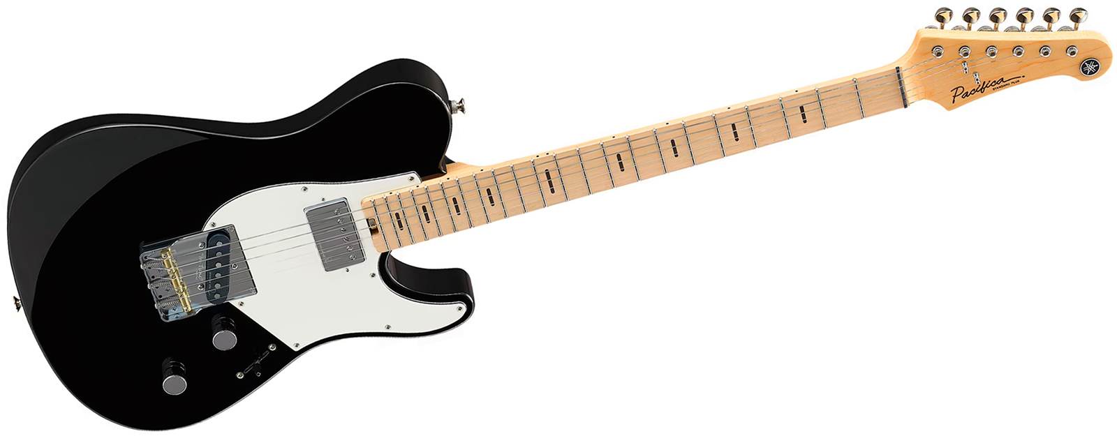 Yamaha Pacifica Sc Standard Plus Pacs+11sm Hs Ht Mn - Black - Tel shape electric guitar - Variation 1