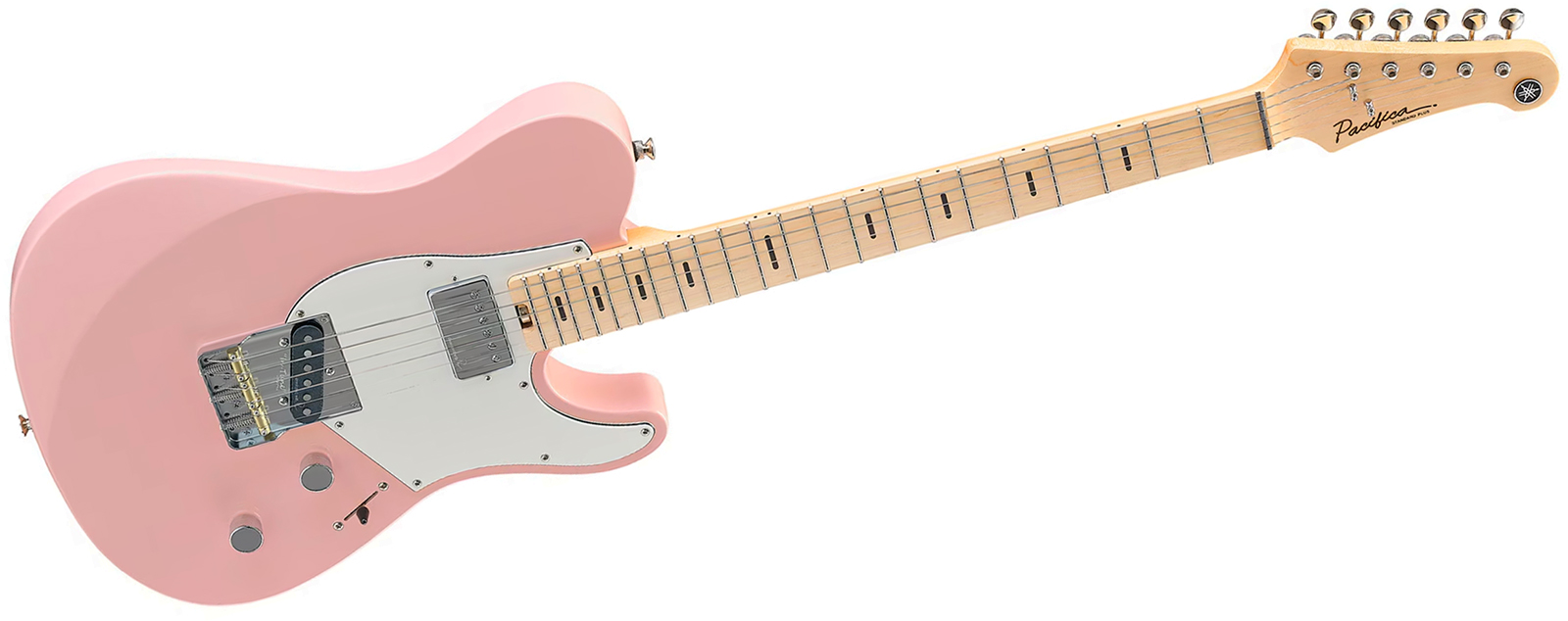 Yamaha Pacifica Sc Standard Plus Pacs+11sm Hs Ht Mn - Ash Pink - Tel shape electric guitar - Variation 1