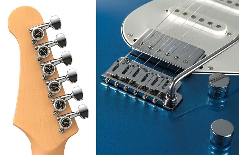 Yamaha Pacifica Standard Plus Pacs+12 Trem Hss Rw - Sparkle Blue - Str shape electric guitar - Variation 2