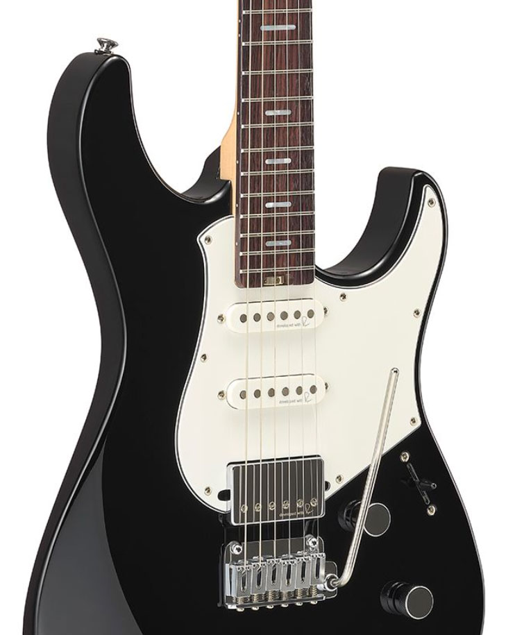 Yamaha Pacifica Standard Plus Pacs+12 Trem Hss Rw - Black - Str shape electric guitar - Variation 2