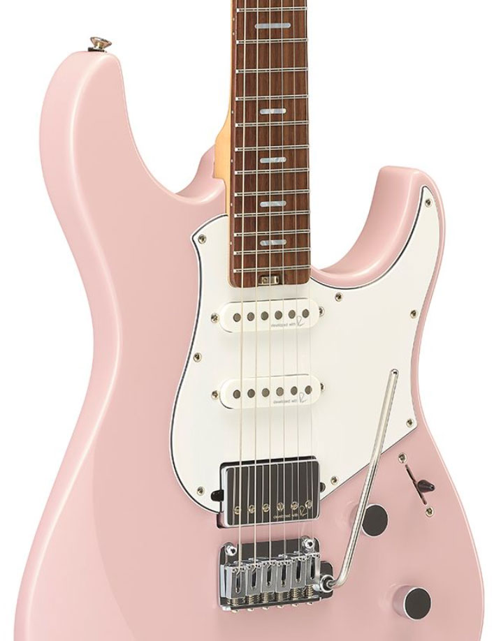 Yamaha Pacifica Standard Plus Pacs+12 Trem Hss Rw - Ash Pink - Str shape electric guitar - Variation 2