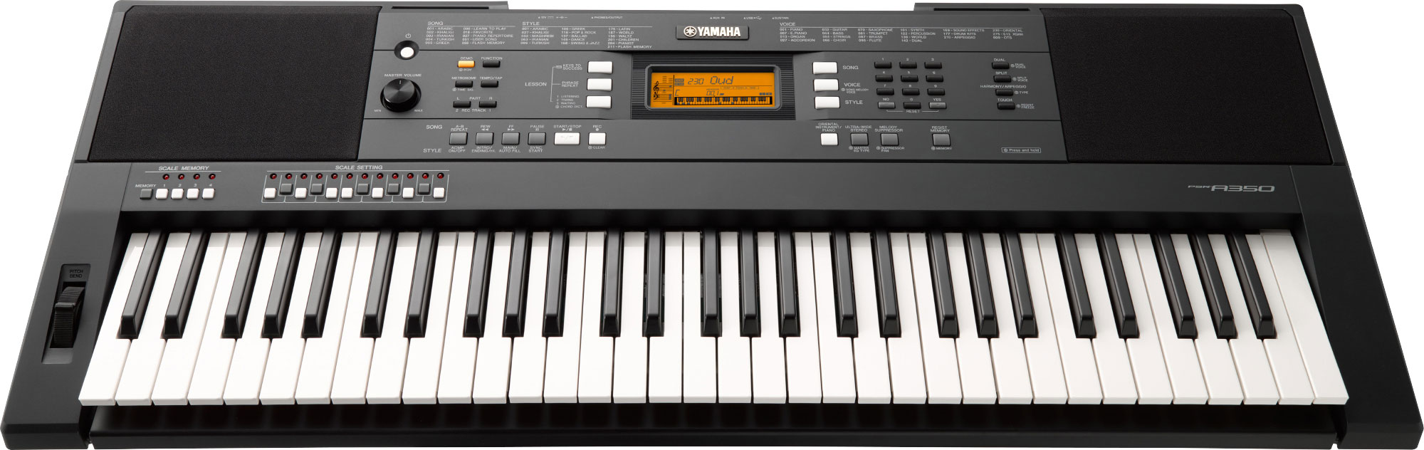 Yamaha Psr-a350 - Entertainer Keyboard - Variation 2