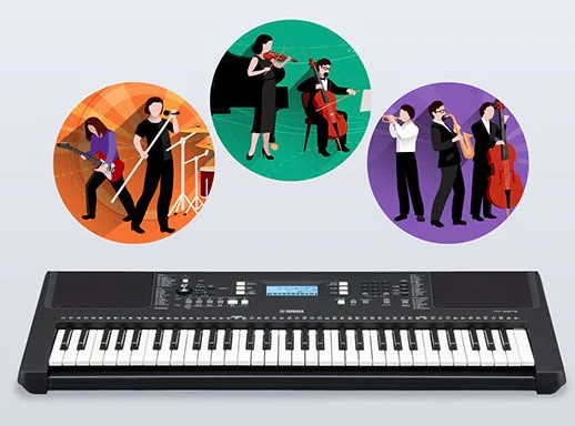Yamaha Psr E373 - Entertainer Keyboard - Variation 10