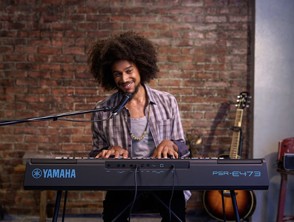 Yamaha Psr-e473 - Entertainer Keyboard - Variation 6