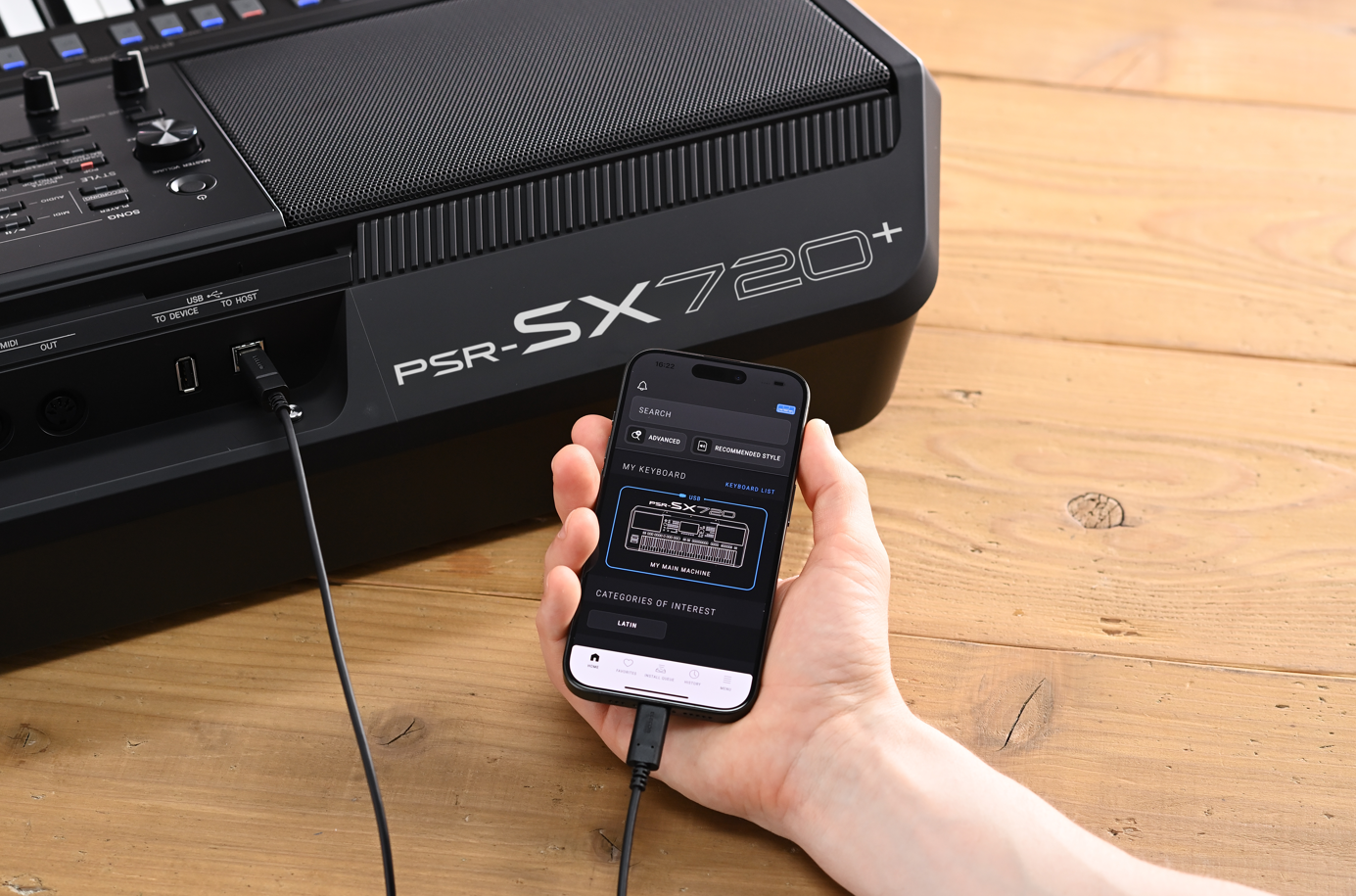 Yamaha Psr-sx720+ - Entertainer Keyboard - Variation 4