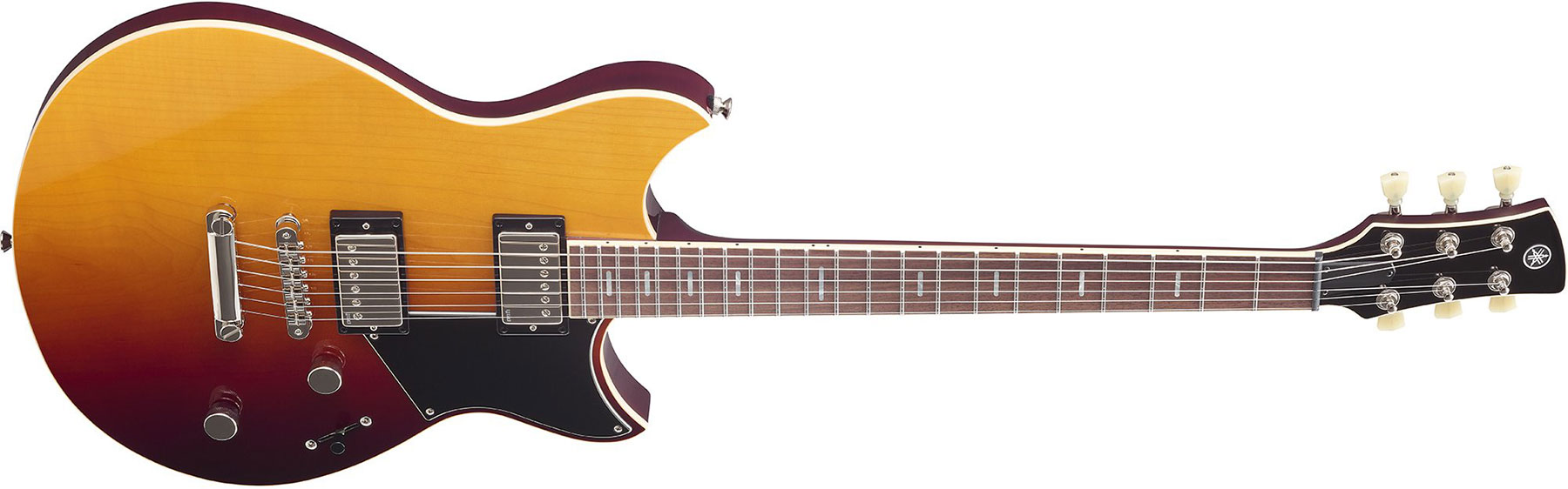 Yamaha Rsp20 Revstar Professionnal Jap Hh Ht Rw - Sunset Sunburst - Double cut electric guitar - Variation 1