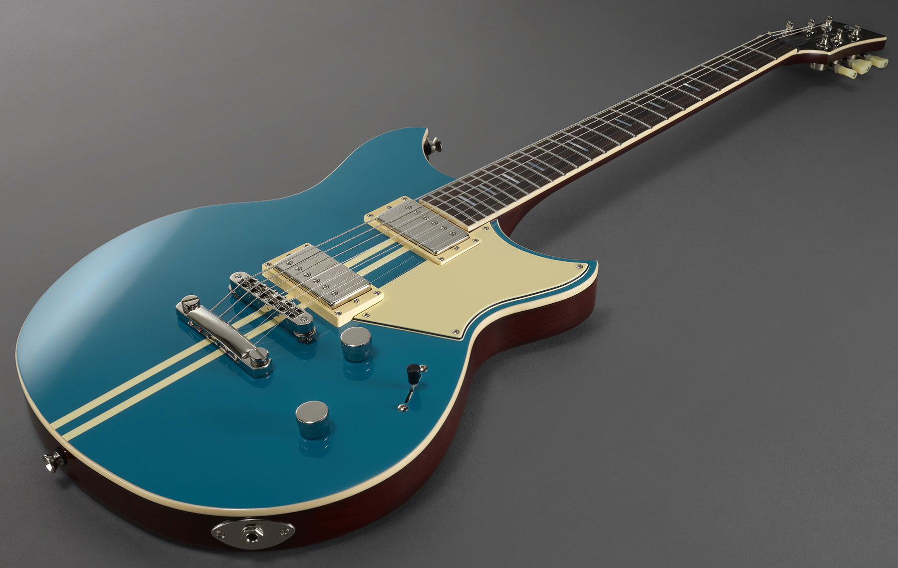 Yamaha Rsp20 Revstar Professionnal Jap Hh Ht Rw - Swift Blue - Double cut electric guitar - Variation 3