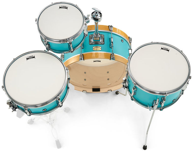 Yamaha Sbp0f4h Stage Custom - 4 FÛts - Matte Surf Green - Strage drum-kit - Variation 1