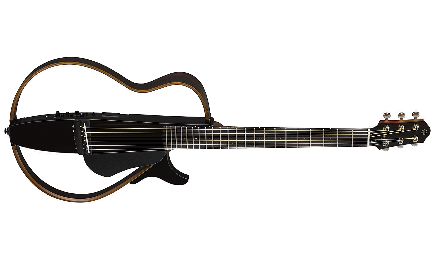 Yamaha Silent Guitar Slg200s - Translucent Black - Electro acoustic guitar - Variation 1