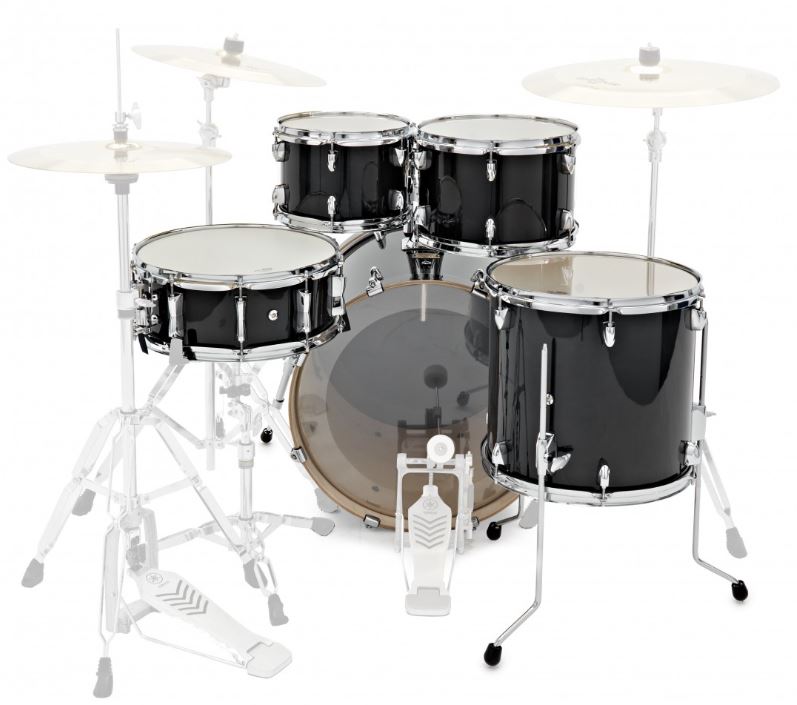 Yamaha Stage Custom Birch 20/10/12/ft14 - 5 FÛts - Raven Black - Strage drum-kit - Variation 2