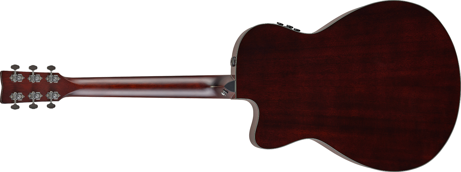 Yamaha Tas1c Transacoustic Concert Epicea Acajou Noy - Natural - Folk guitar - Variation 2