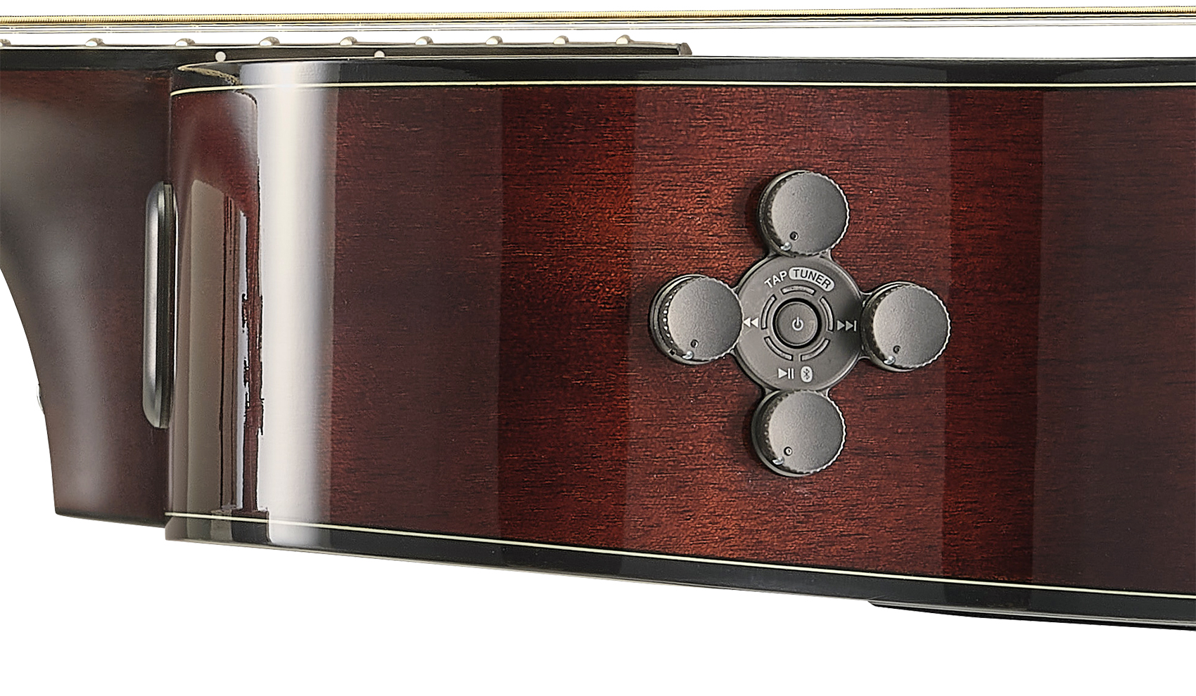 Yamaha Tas1c Transacoustic Concert Epicea Acajou Noy - Natural - Folk guitar - Variation 4