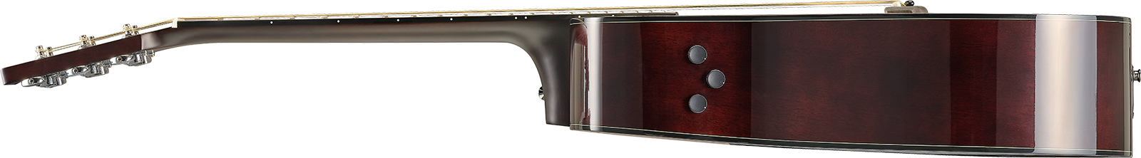 Yamaha Tas1e Transacoustic Concert Epicea Acajou Noy - Sand Burst - Folk guitar - Variation 3