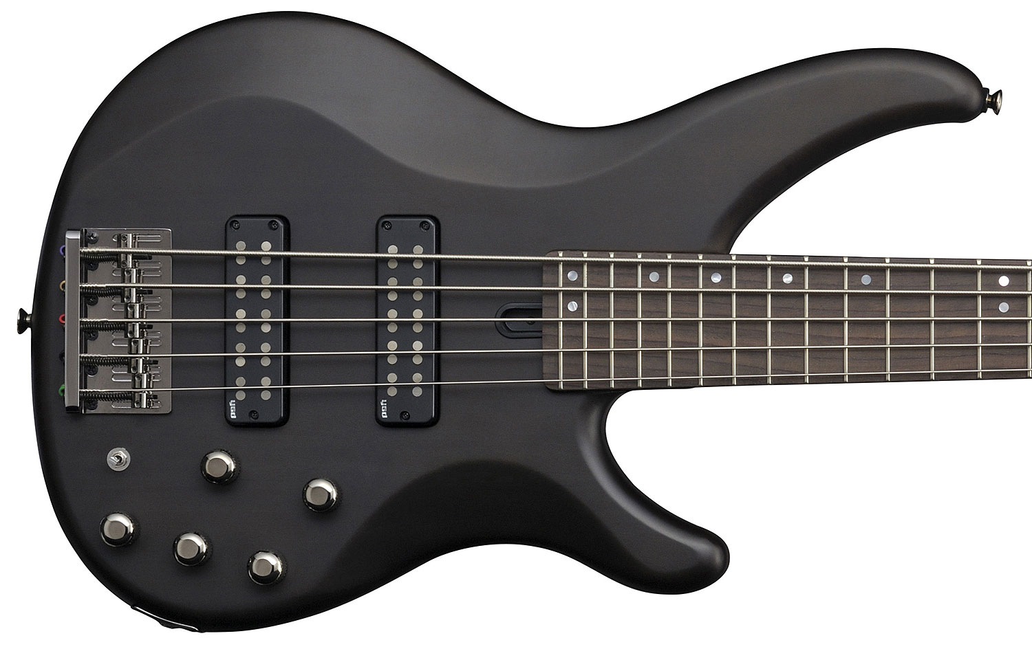 Yamaha TRBX505 TBL - translucent black Solid body electric bass black
