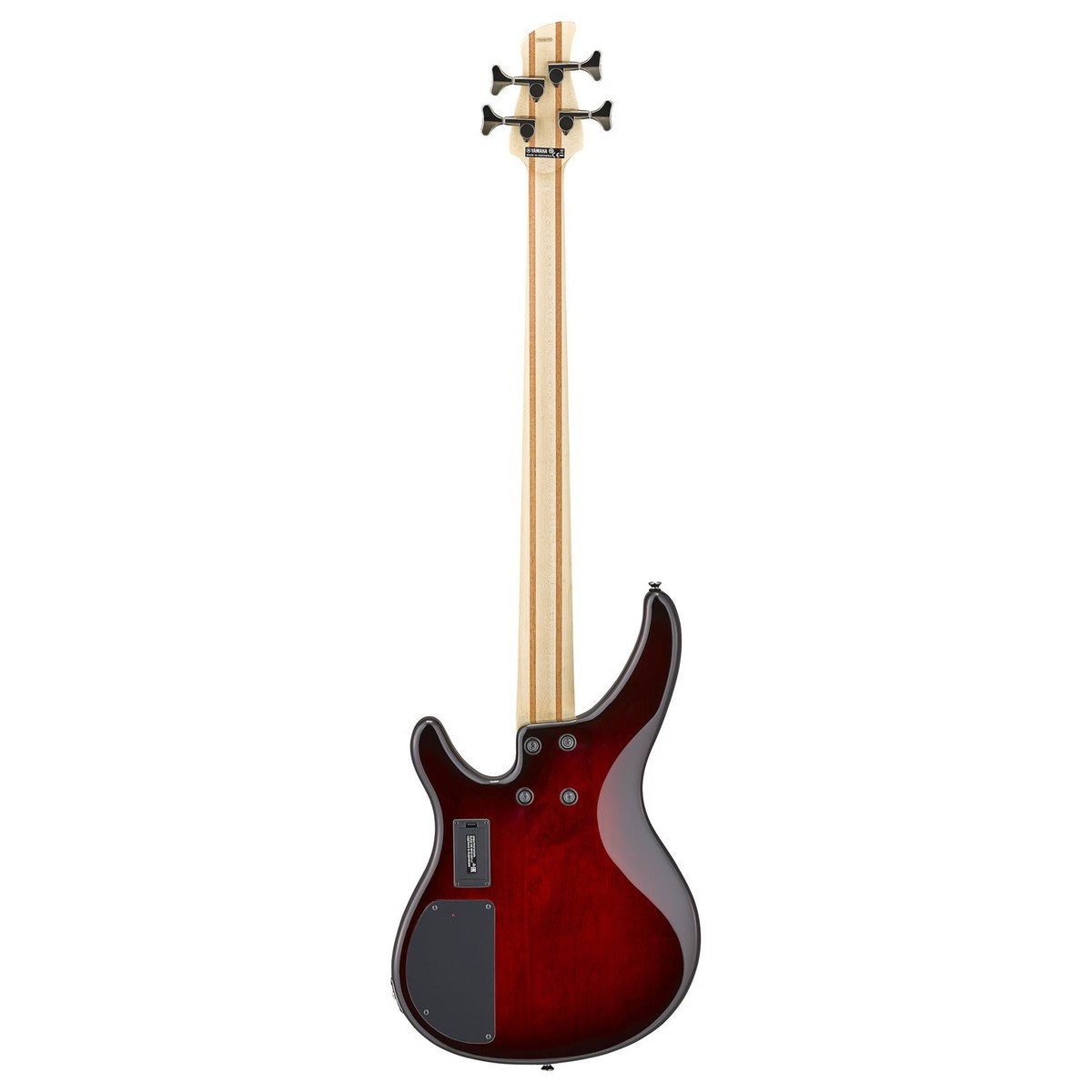 Yamaha Trbx604fm Active Rw - Dark Red Burst - Solid body electric bass - Variation 1