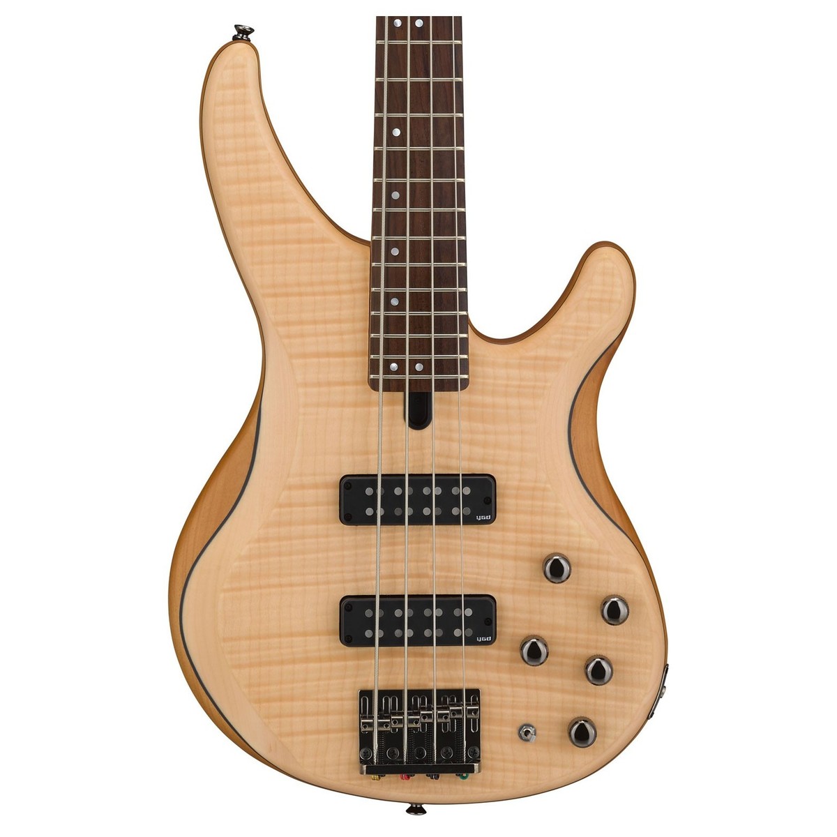 Yamaha Trbx604fm Active Rw - Natural Satin - Solid body electric bass - Variation 2