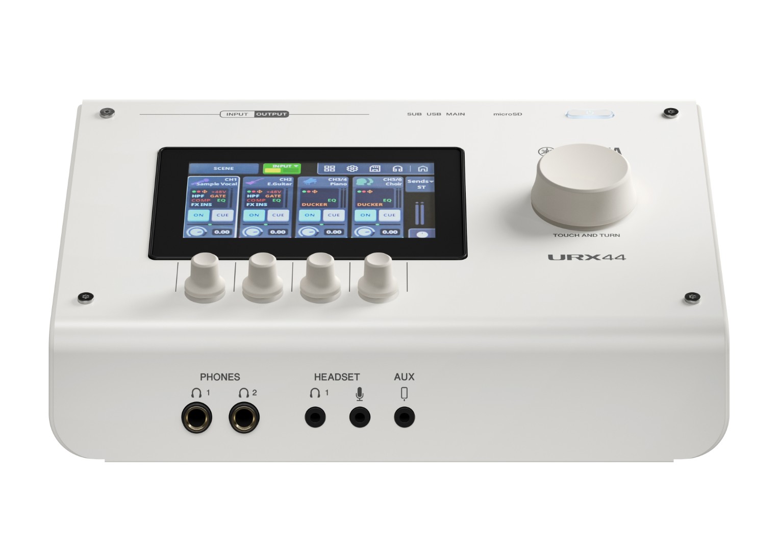 Yamaha Urx 44 White - USB audio interface - Variation 2